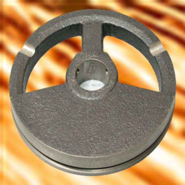 Secure and reliable - the cast iron pulley for your barn