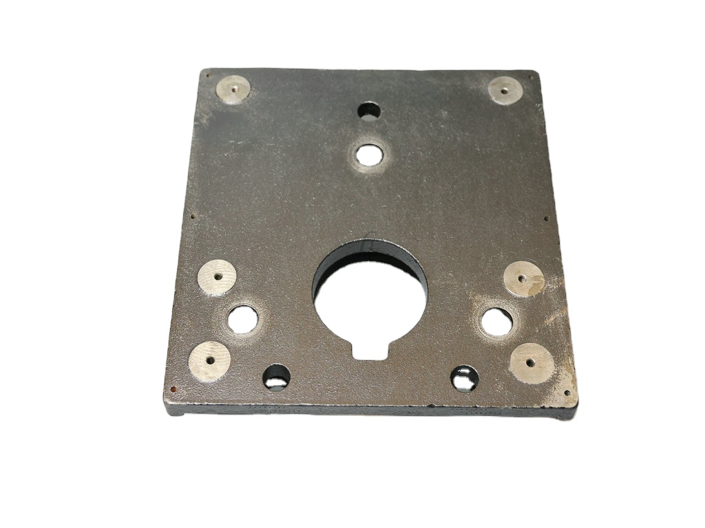 CNC machining High Quality grey iron casting GG20 GG25 GG30 Custom Casting Services Foundry Cast Iron Flat base factory