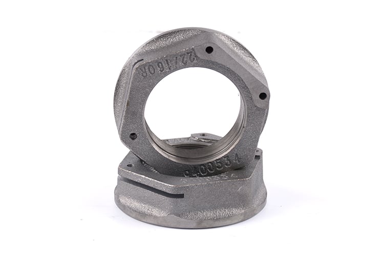 High quality Sand Casting GJS45 GJS50 Custom ductile Iron nut part Cast Iron Casting Foundry ggg45 ggg50 details