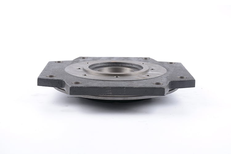 OEM Ductile Cast Iron Flange Grey Iron Casting Part CNC Machining GG20 GG25 GG30 Sand Casting Services GJL200 GJL250 end cover supplier