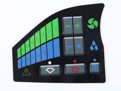 Panneaux de membrane tactile pour systèmes de sécurité et de contrôle d'accès