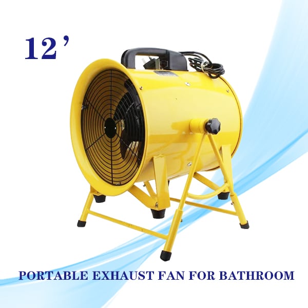 How to Use a Portable Exhaust Fan for Bathroom