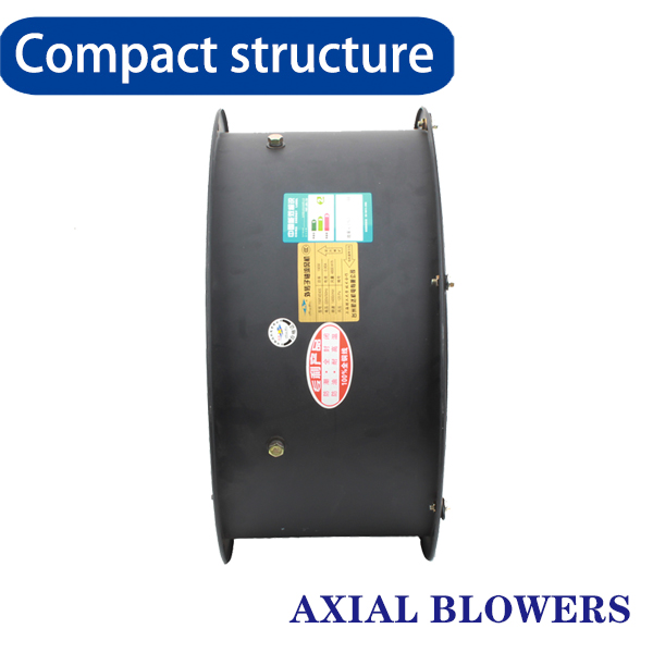 Características dos ventiladores axiais