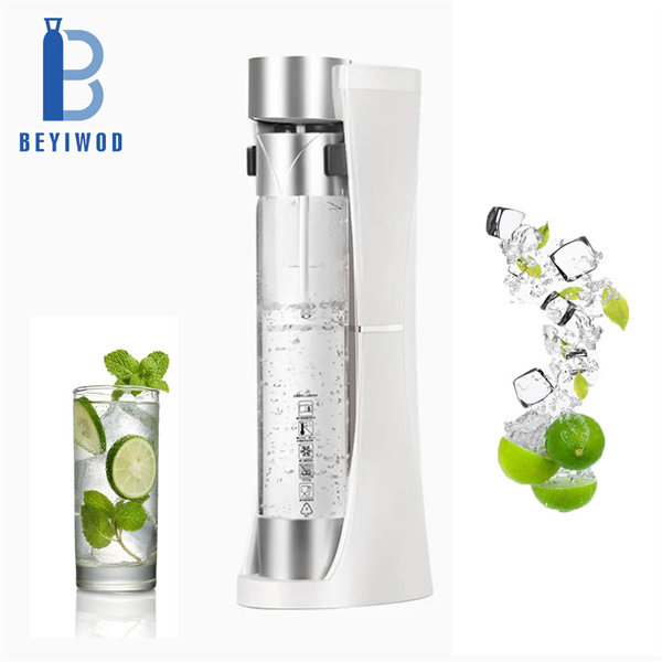 Soda stream machine reduces plastic waste