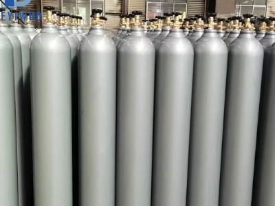 1,5 libbre 2,5 libbre 5 libbre 10 libbre 20 libbre Bombola di CO2 DOT-3AL 1800 psi Bombola di gas CO2 per alimenti in alluminio per bevande