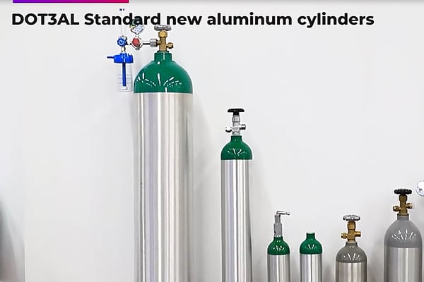 Cilindro in alluminio DOT3AL