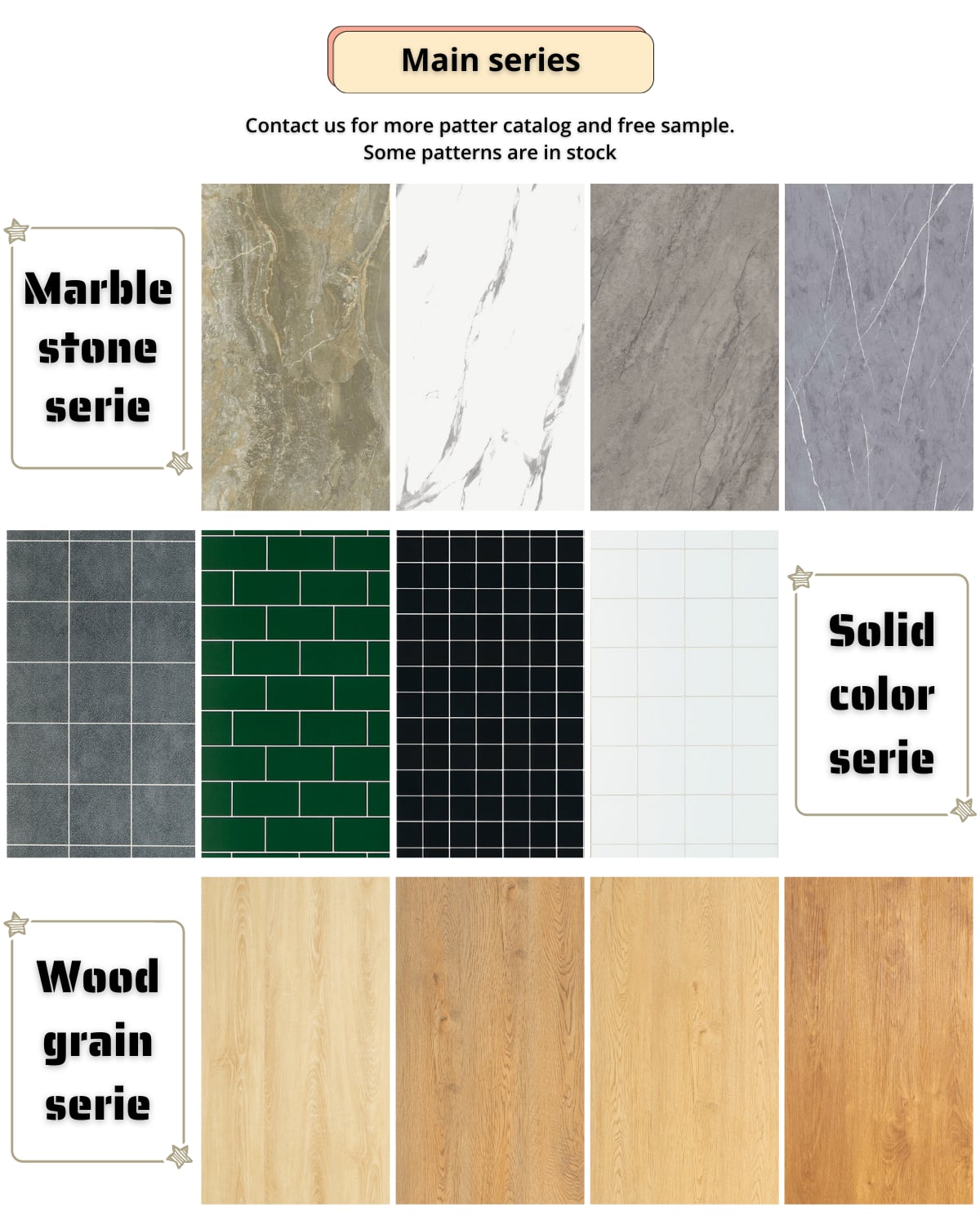 SPC wall board manufacture