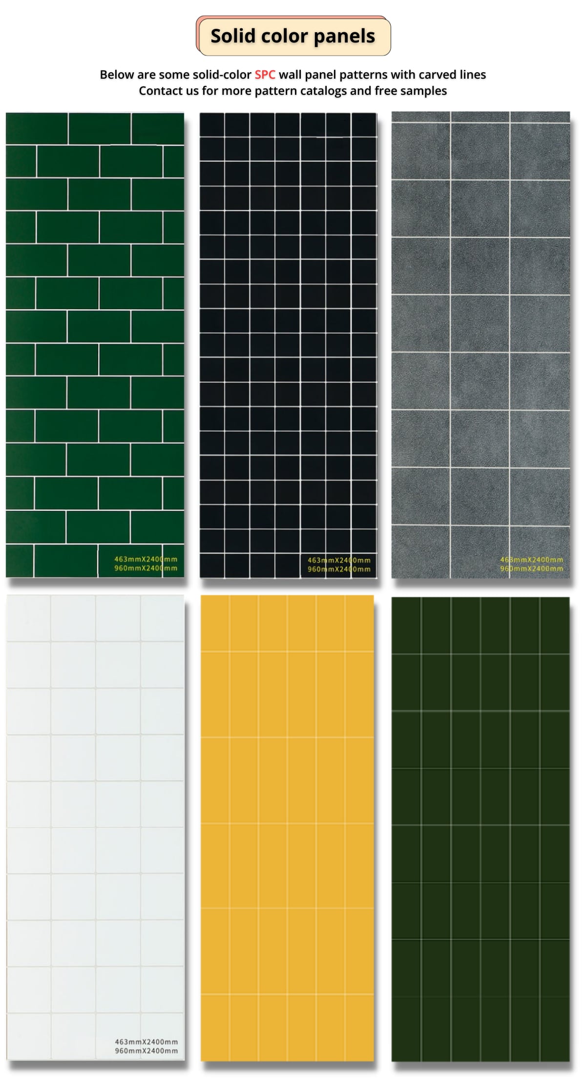 SPC wall board supplier
