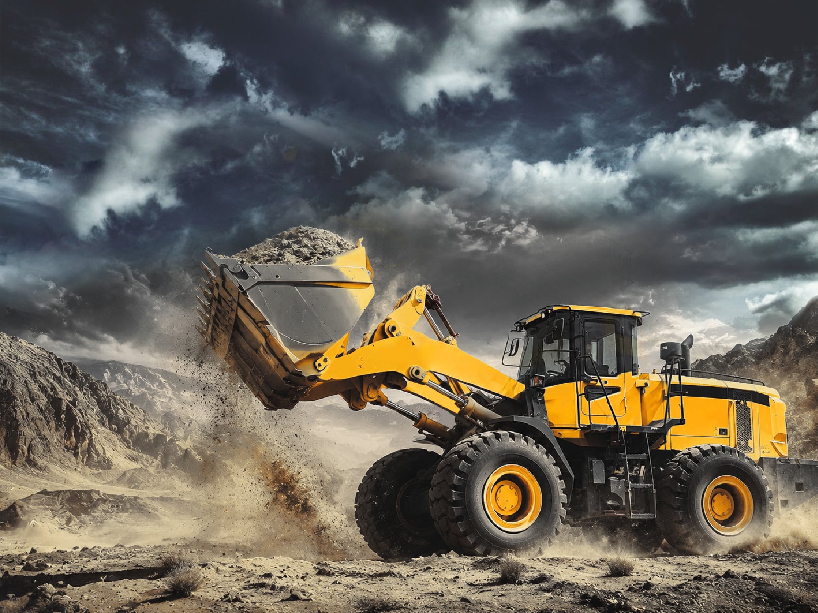 Desert-Ready Machinery