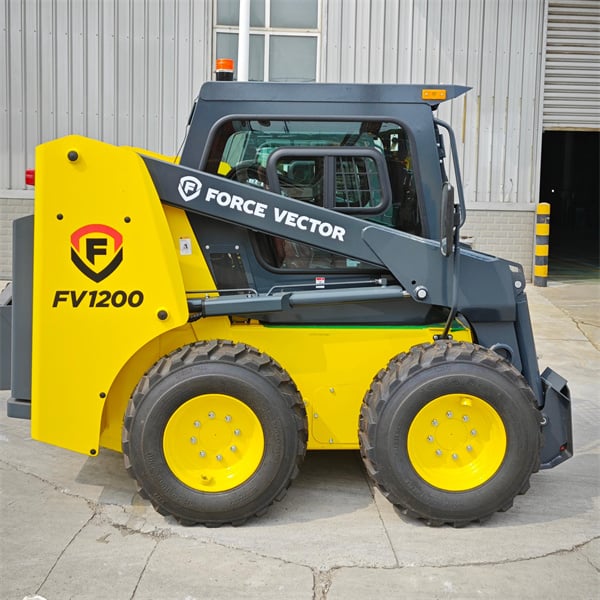 O mini carregador skid steer