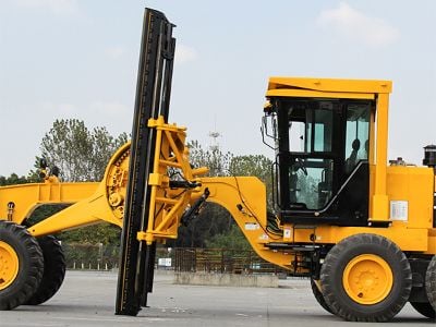 Grader Operation Techniques to Facilitate Road Construction and Land Leveling