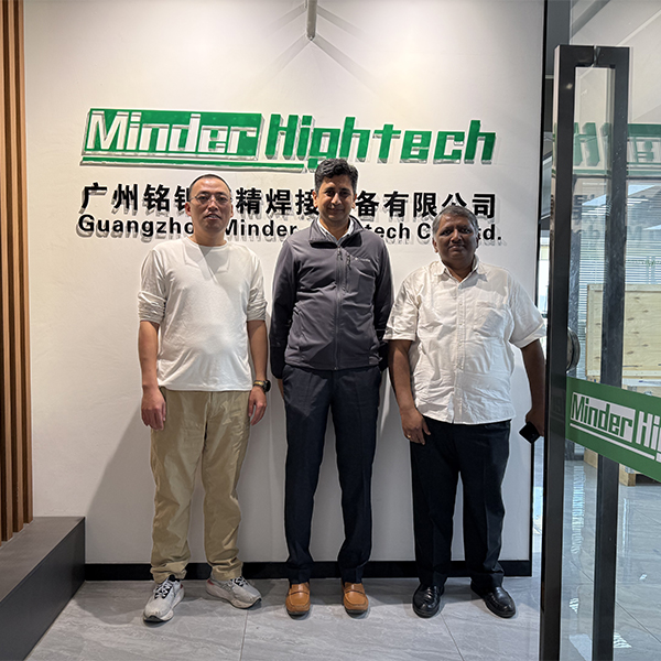 Indiske kunder i MH Guangzhou kontor