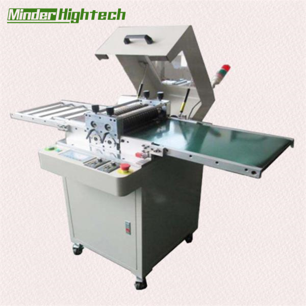 Eliminating stress and component damage during PCB separation with the V-cut method