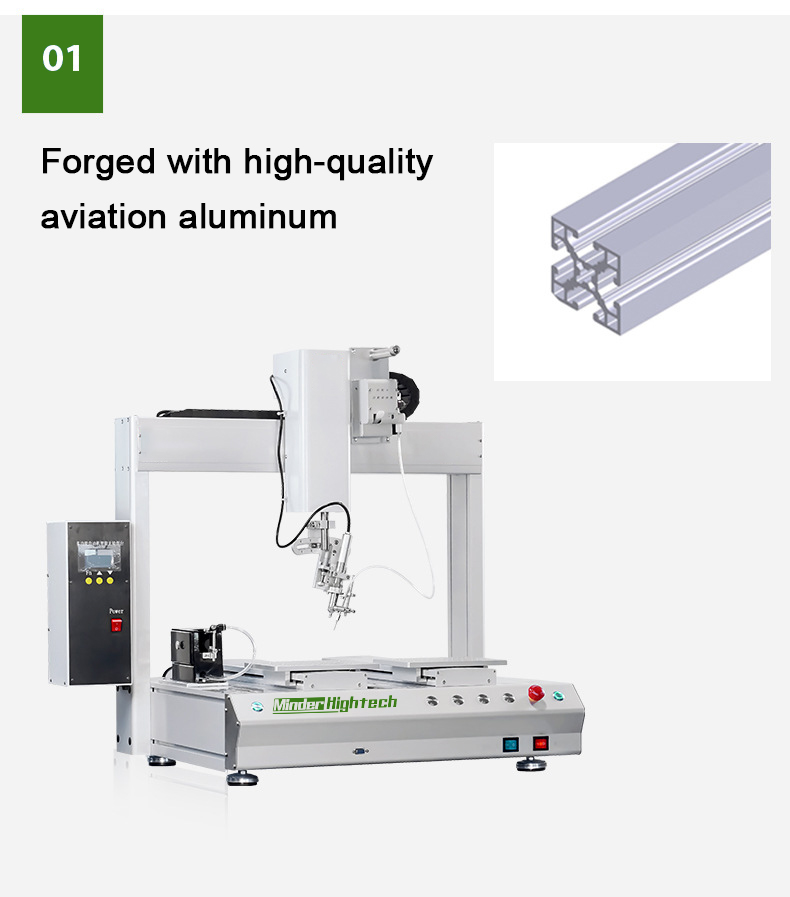 Non-standard custom gantry soldering machine/customization 4axis Gantry Robot Solder/Large platform soldering robot manufacture