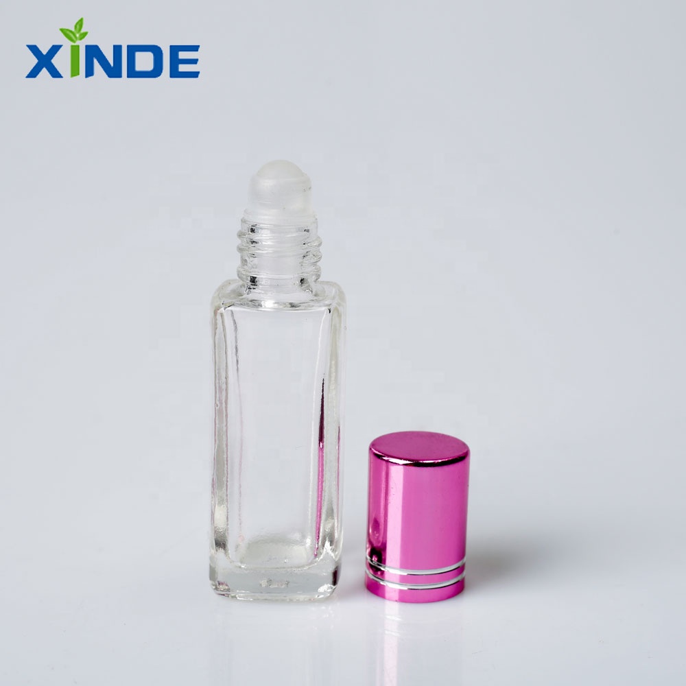product portable 10ml glass roll on bottle for essential oils  perfume 100pcs moq with rubber stopper-1