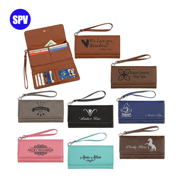 Gravieren Sie ein Portemonnaie für ein persönliches Geschenk