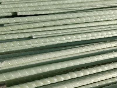 Our corrosion-free, lightweight fiberglass rebar is perfect for durable and sustainable construction.