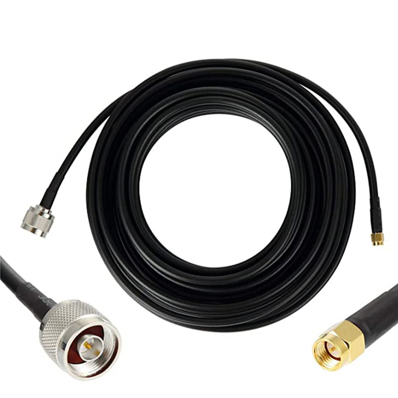50Ohm low loss Coaxial Cable ALSR400 ALSR240 ALSR195 ALSR100 for antenna system factory