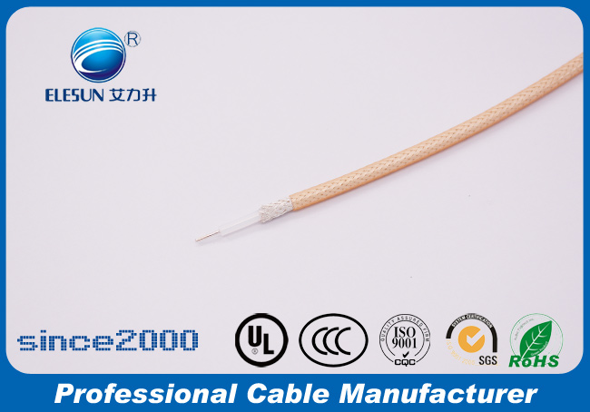 Low Loss High Temperature Coaxial Cable for Communication manufacture