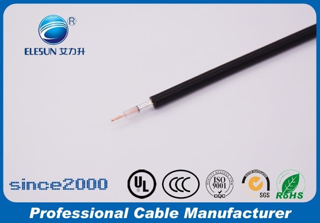 50ohm Alsr100 RF Coaxial Cable with PE Insulation factory