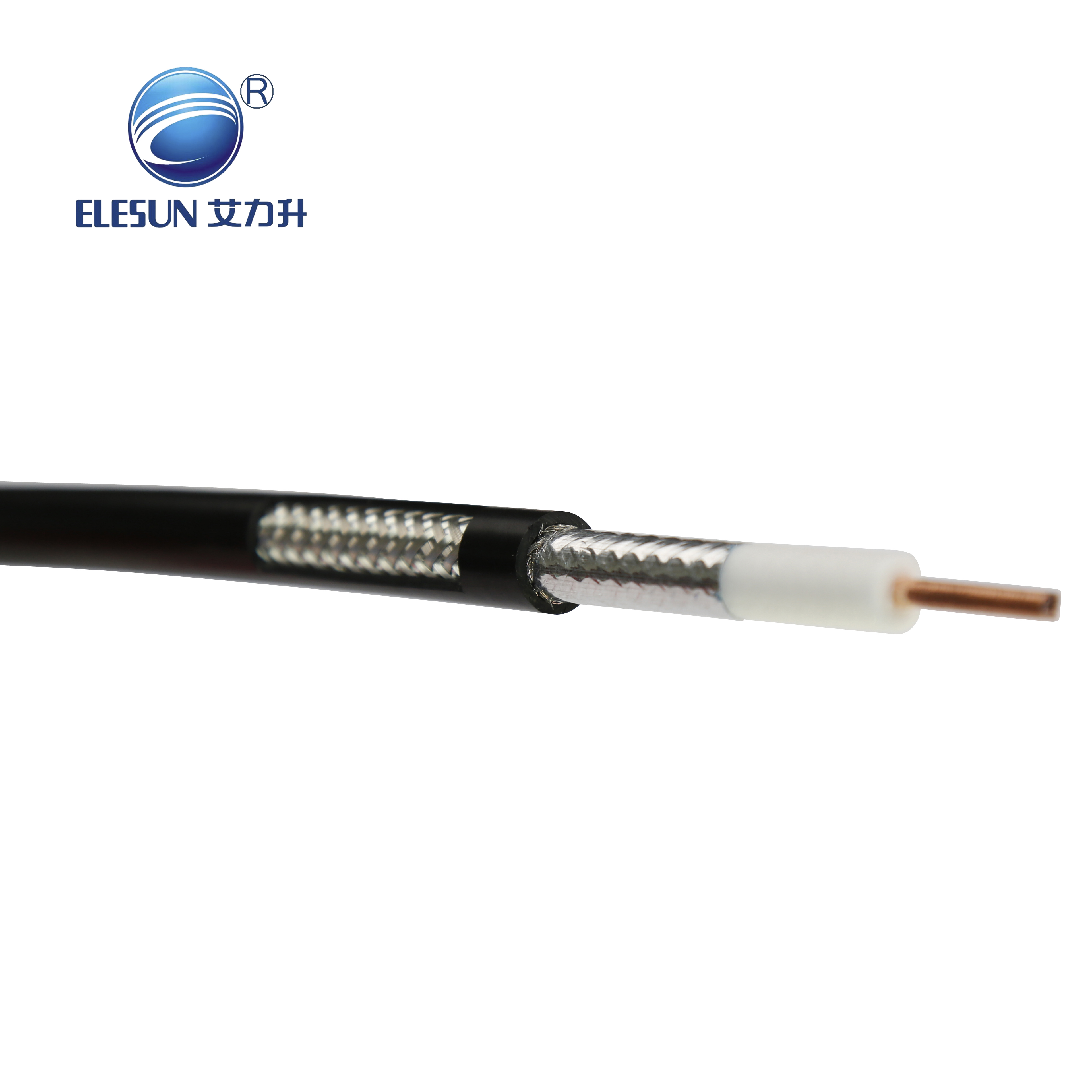 High performance 50 Ohm phone signal amplifier 4D-FB Low Loss RF Coaxial Cable manufacture