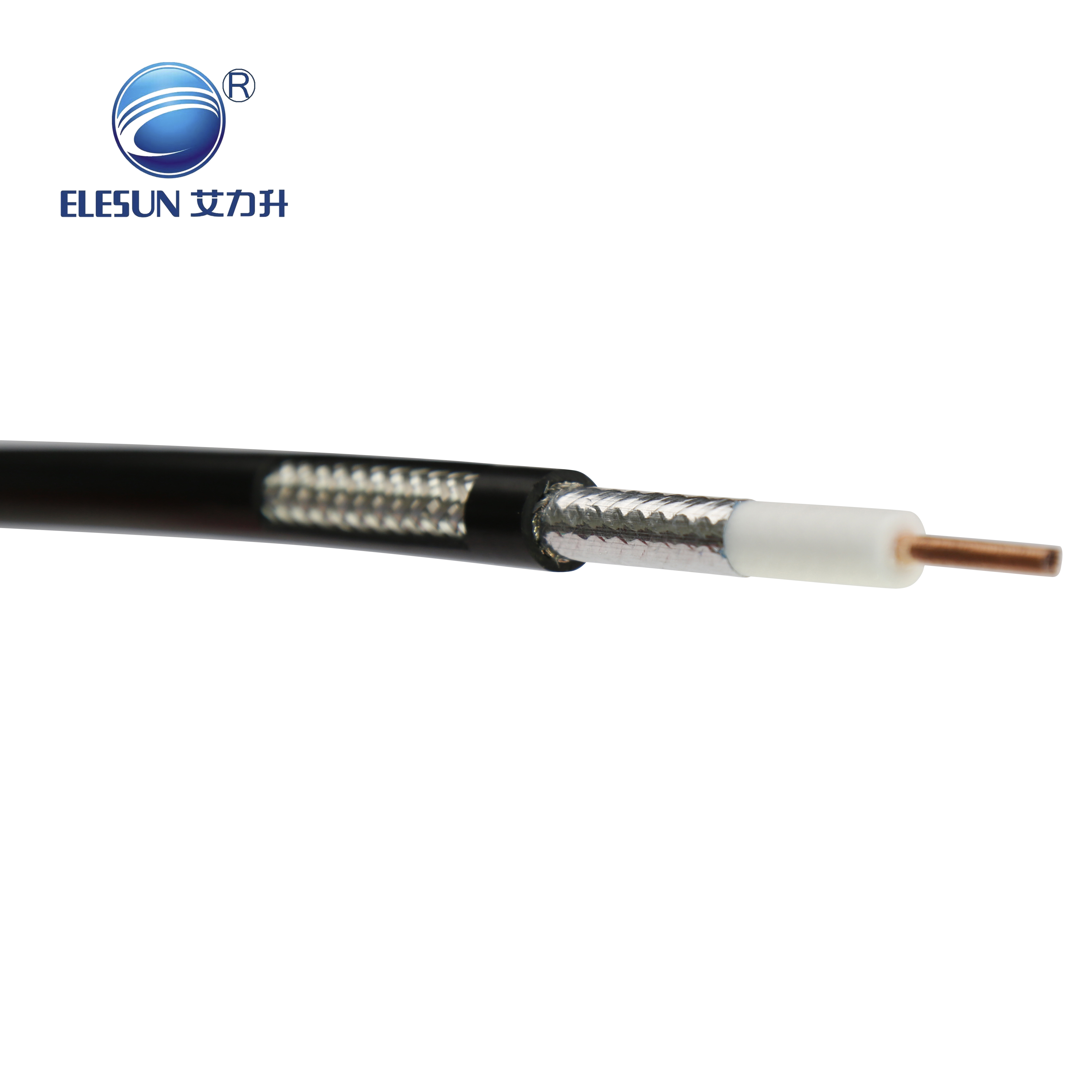 High performance 50 Ohm phone signal amplifier 4D-FB Low Loss RF Coaxial Cable manufacture