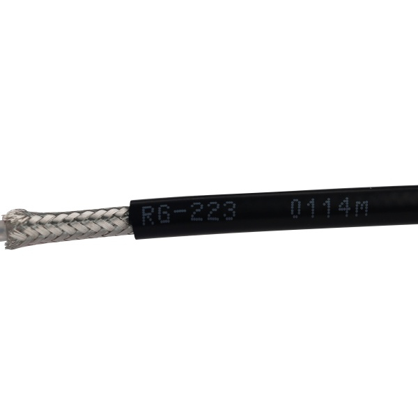 Maximize performance with RG223 cable's high frequency capabilities