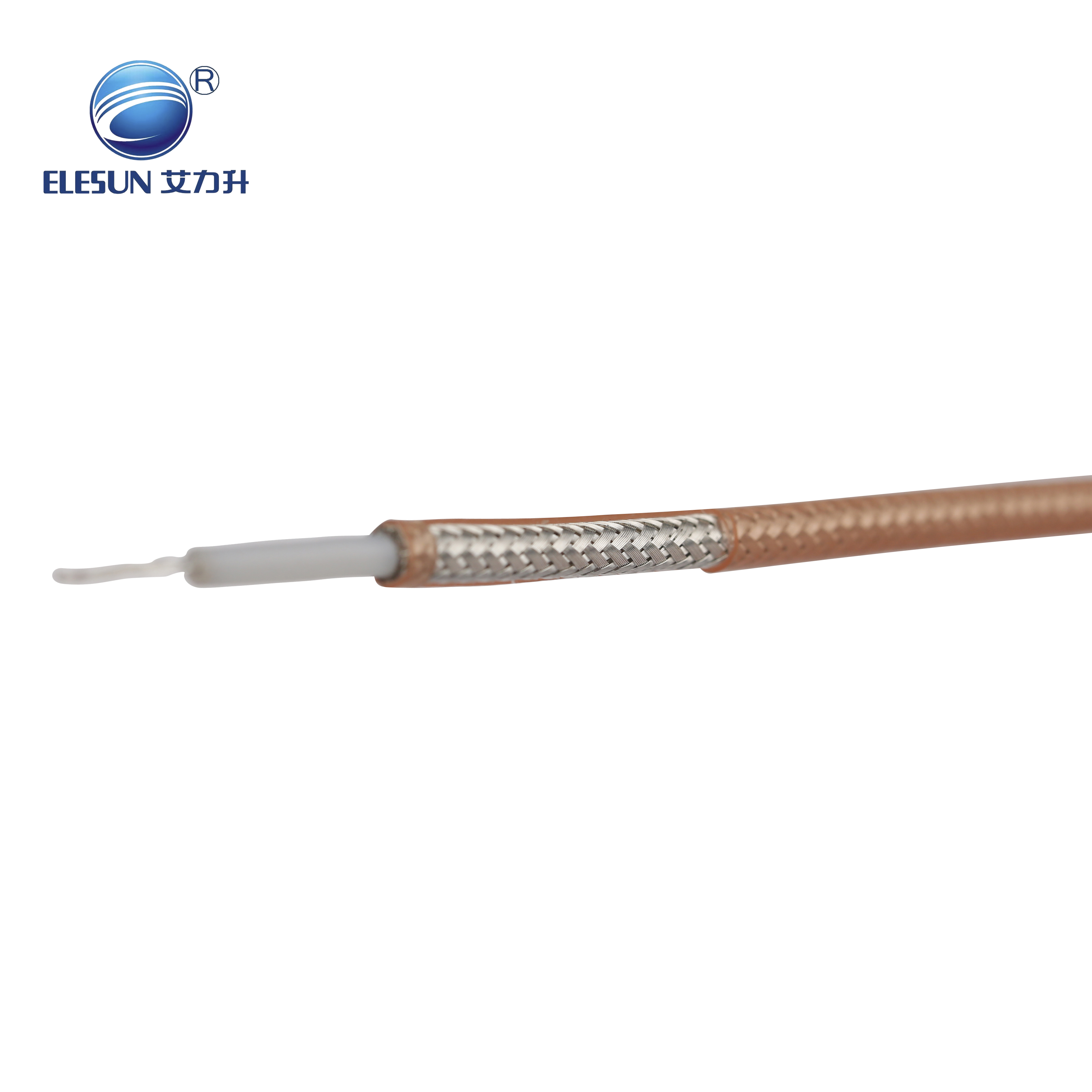 RG400 RF Coaxial Cable Double Copper Braid with FEP details