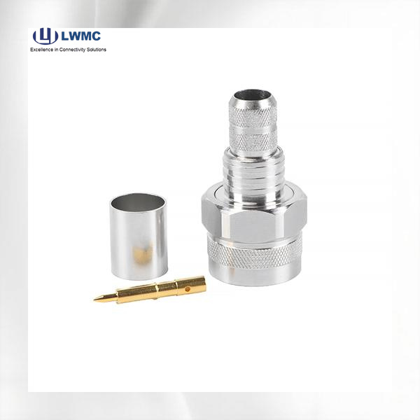 Versatile N type male connector suitable for various applications