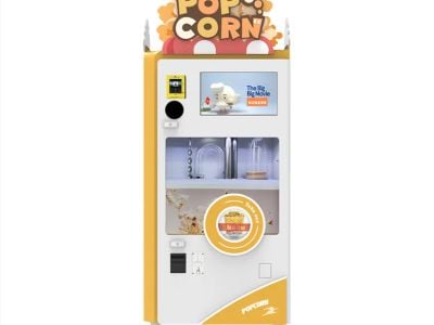 How can popcorn machines help companies seize the snack business opportunities