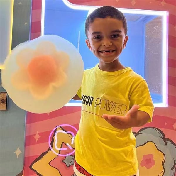 Satisfy your cravings with the magical treats from the candy machine