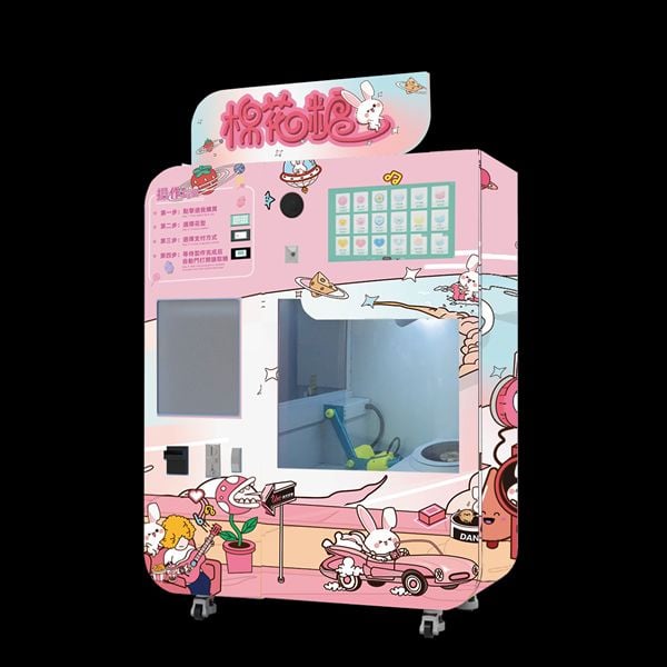 Step into the whimsical world of the magic candy machine
