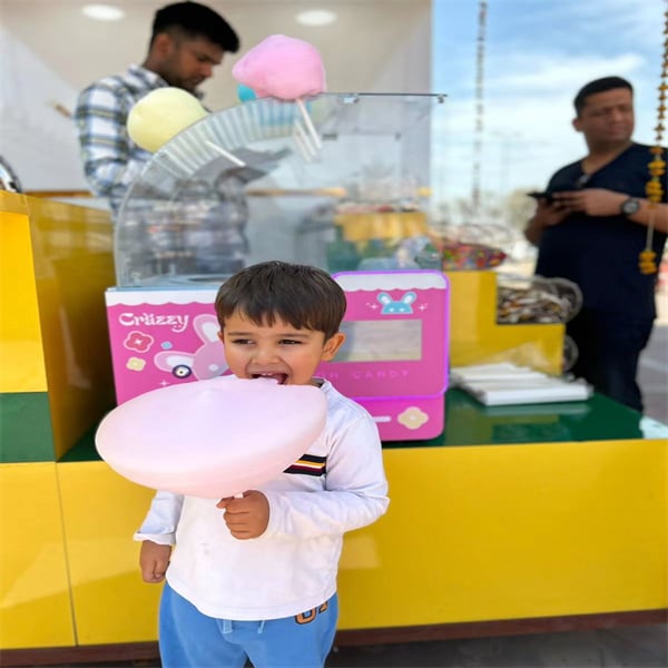 Beginner's Simple, Easy and Step by step Process to make Cotton Candy from Scratch