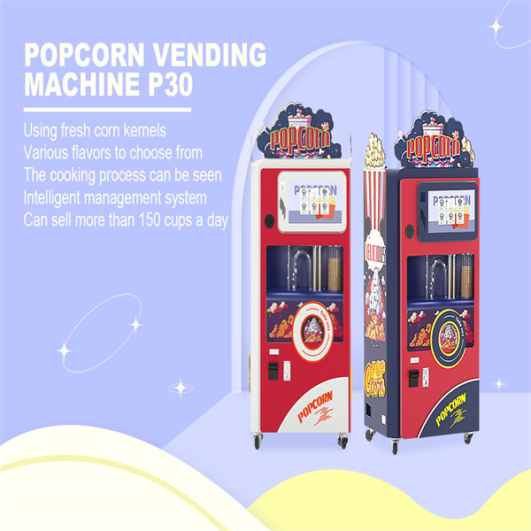 Using a sweet popcorn machine