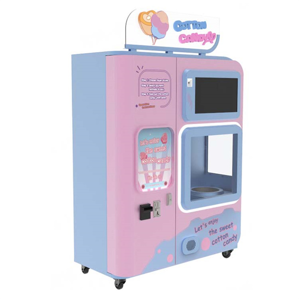 Create colorful and sweet cotton candy in minutes.