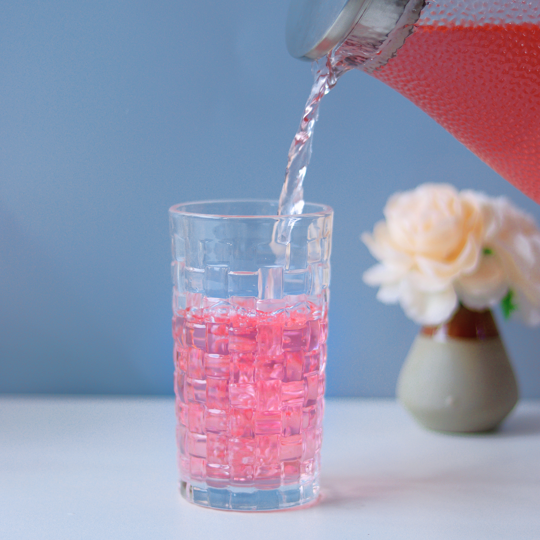Wholesale High Quality Drink Glasses Set Clear Ribbed Round Texture Glass Water Milk Drinking Glasses Glass Cup Tea manufacture