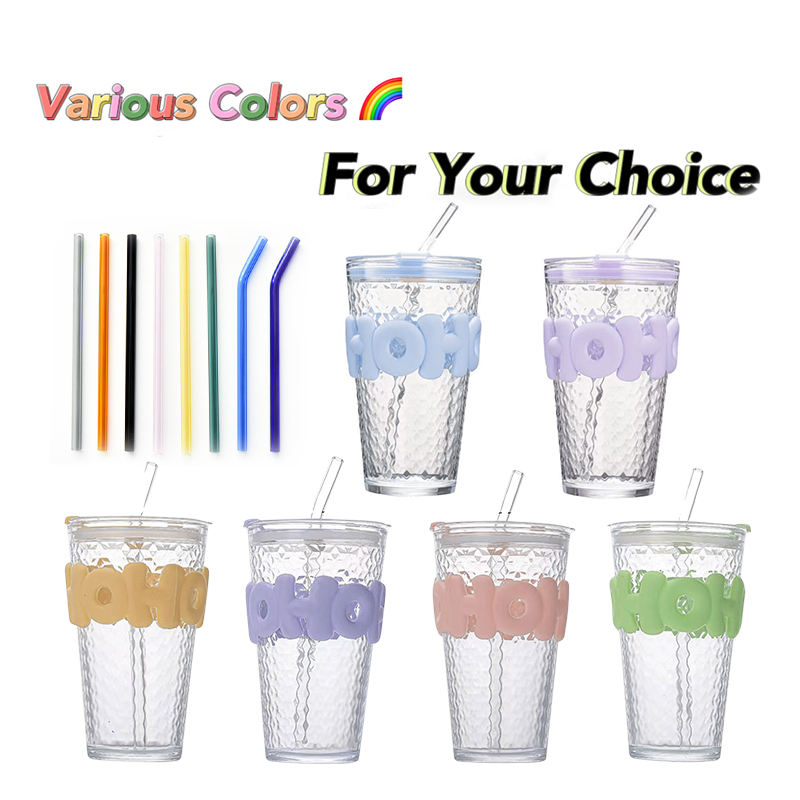 Custom Logo Cup Cute Mug to Go Mug Cups with Lids and Straws for Cold Water Drink Water Glass and Jug factory