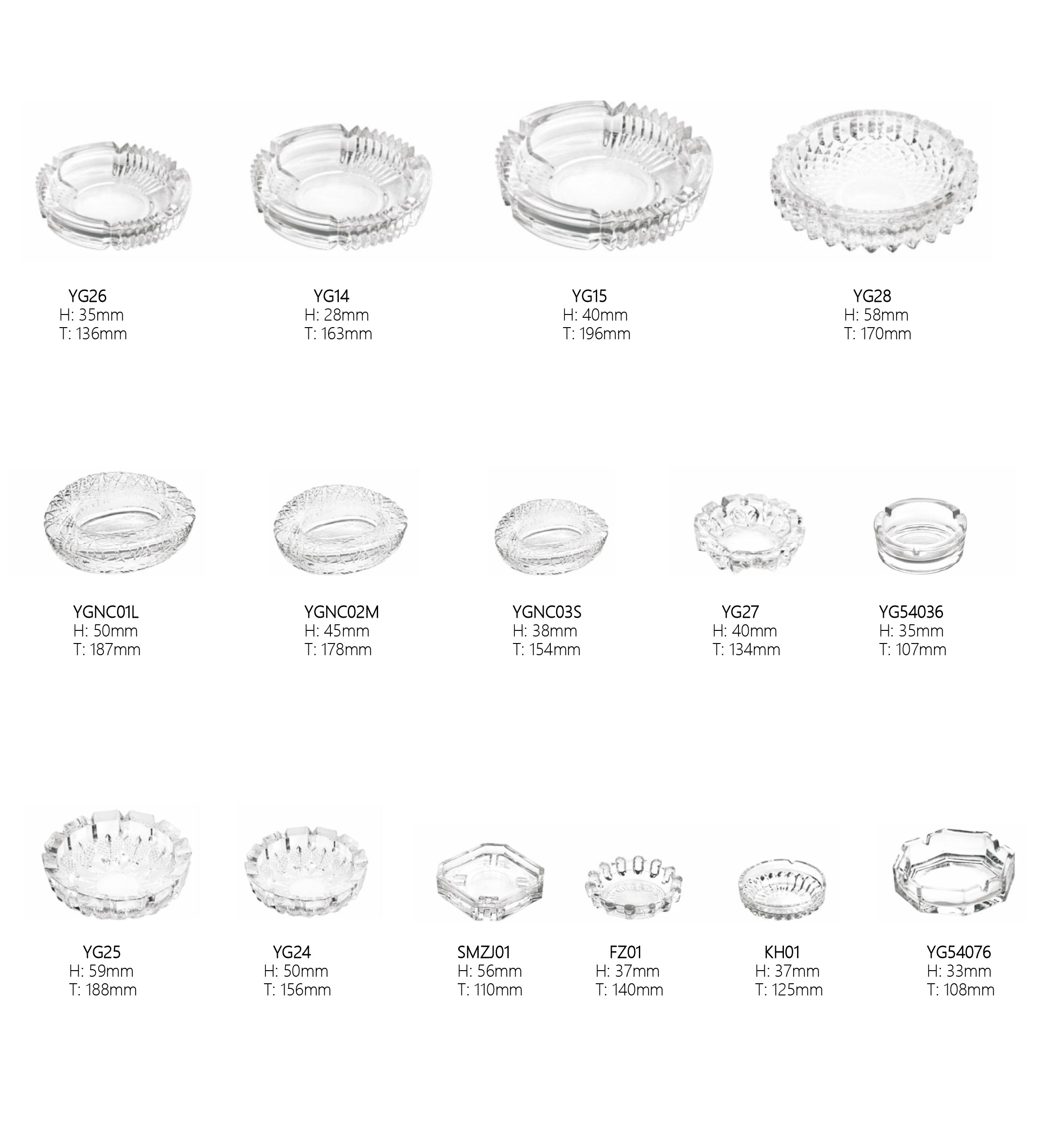 Hotel office smoking accessories electroplate colored ashtray custom logo clear glass ashtray cigar factory