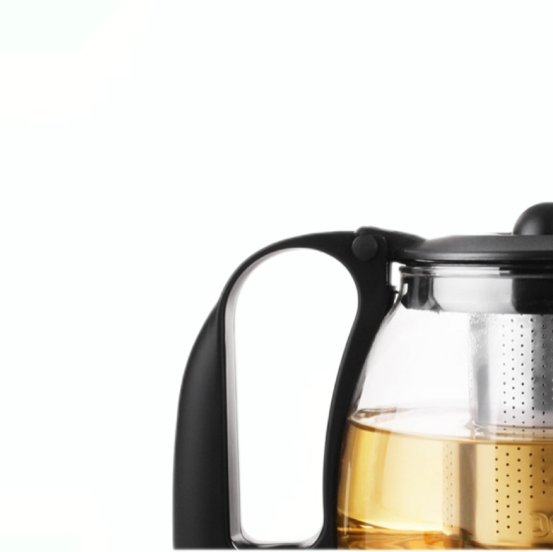 Wholesale Online Hot Sale 7pcs High Transparent Glass Teapot and Cup Set with Stainless Steel Strainer factory