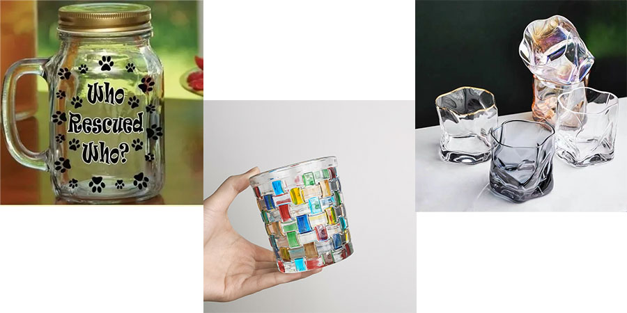 Cute Dog Mug Glass Double Wall Glass Coffee Milk Flower Tea Cup, Gift for Office Birthday Christmas manufacture