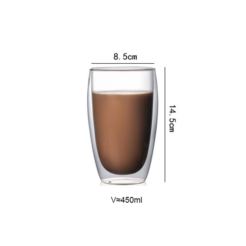 Wholesale Borosilicate Double Walled Tea Coffee Glasses Cup factory