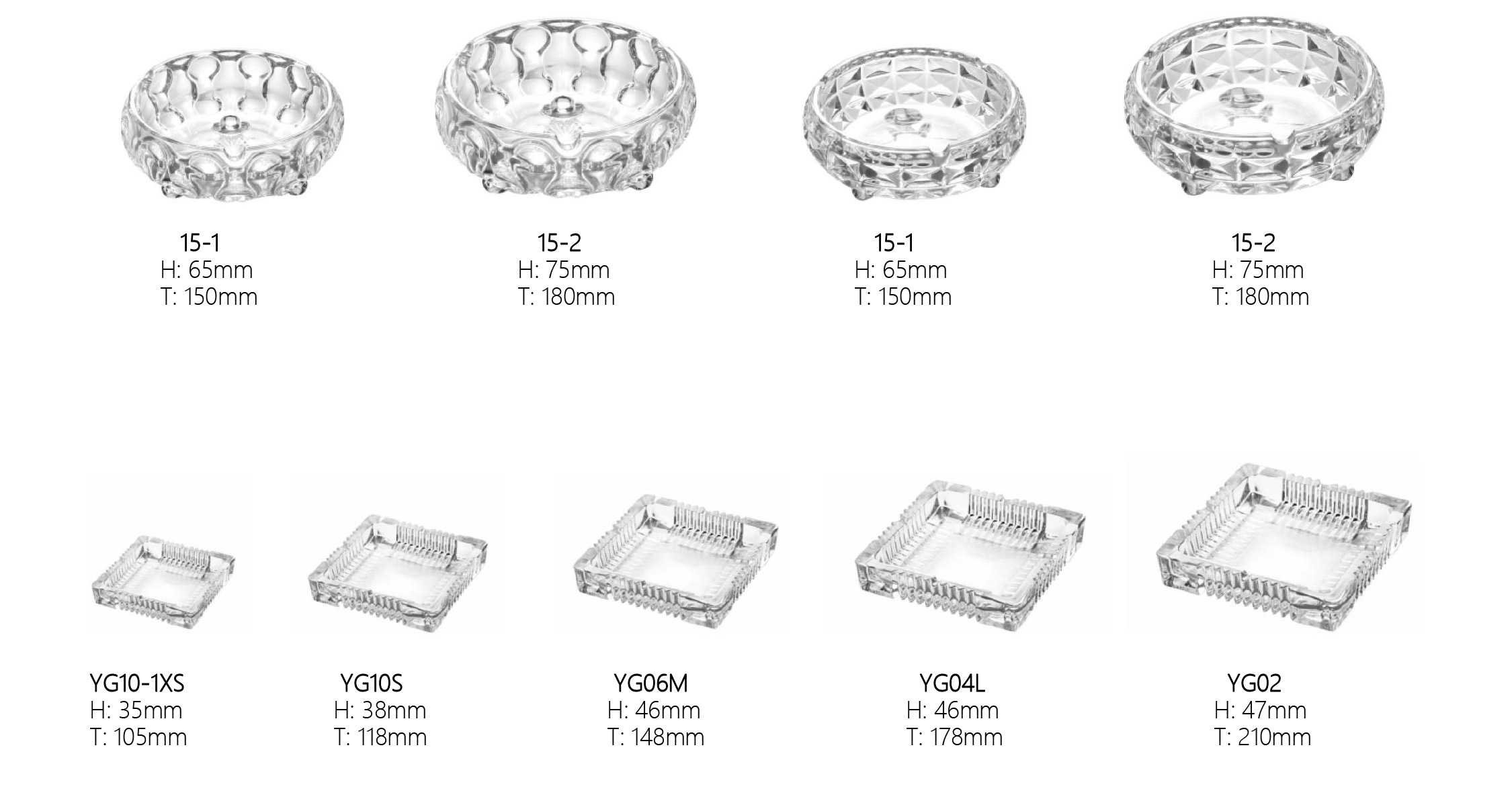 Hotel office smoking accessories electroplate colored ashtray custom logo clear glass ashtray cigar manufacture
