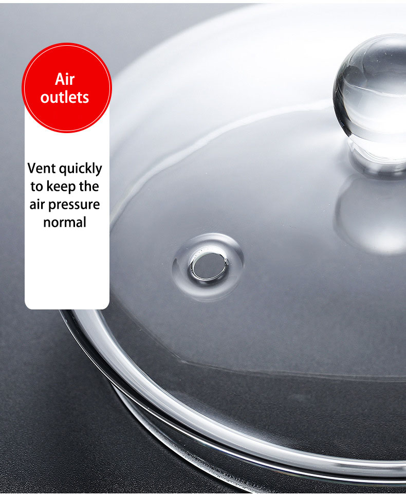 ODM OEM Heated High Borosilicate Clear Glass Pot with Two Glass Handles manufacture
