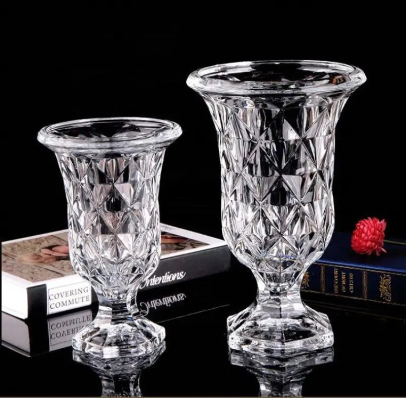 Wholesale Nordic Plant Modern Clear Decoration Wedding Glass Bottles Flower Vase for Home Decor factory