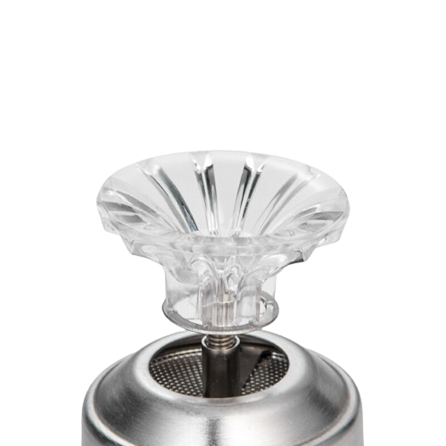 Wholesale Custom Logo Hand Blown Glass Wine Waterfall Decanter with Stainless Steel Strainer details