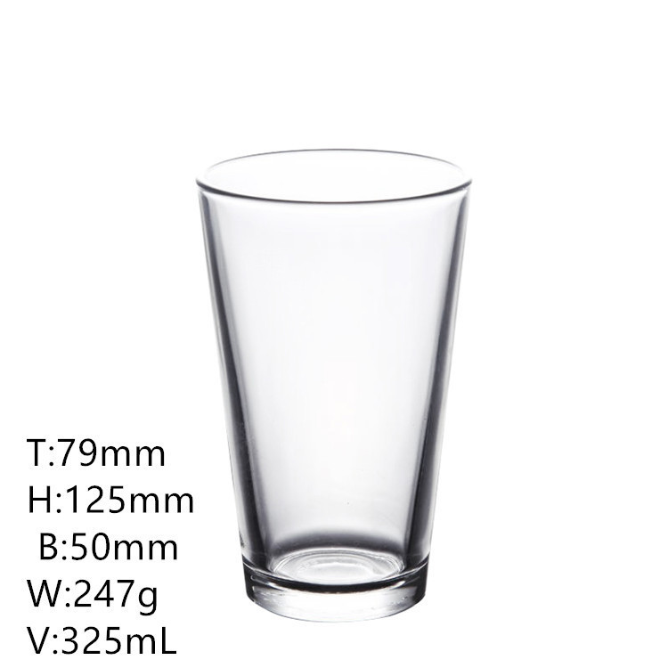 Everyday Use Bar Restaurant Cheap Highball Classic Custom Beer Pint Drink Flower Tea Water Glass manufacture