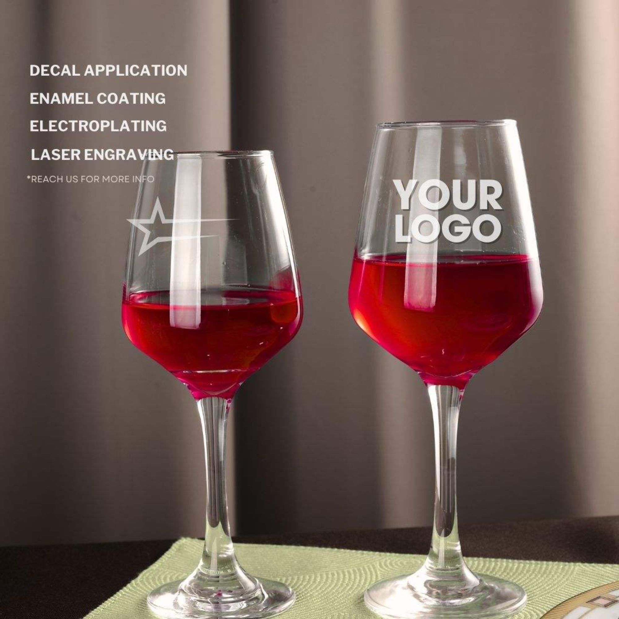 Custom Wine Glasses for Safety