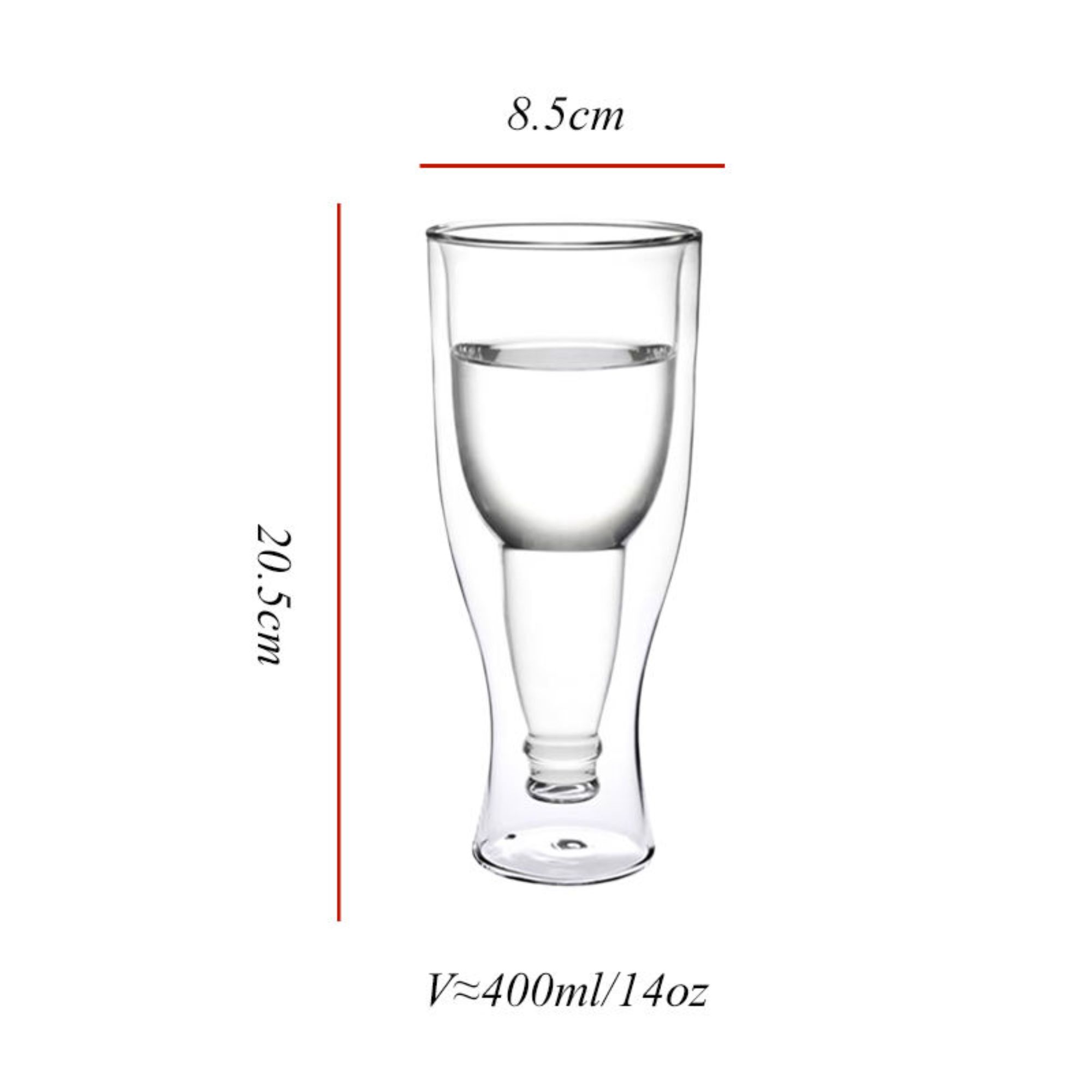 Using Custom Beer glasses
