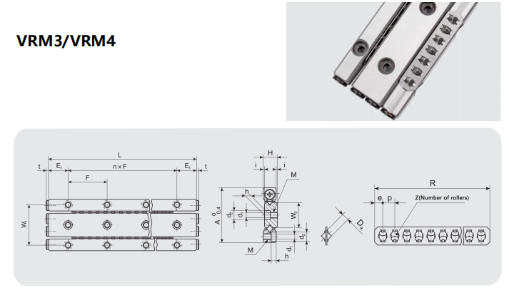 图片11 Cross roller rail VRM details