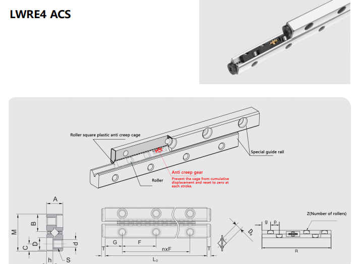 图片43 Cross roller rail LWRE factory